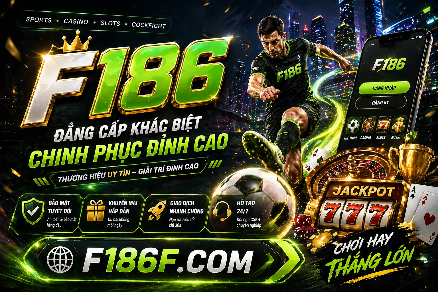 Cơ hội vàng tại F168s Casino 2026